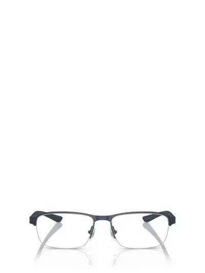 Armani Exchange Eyeglasses In Matte Blue