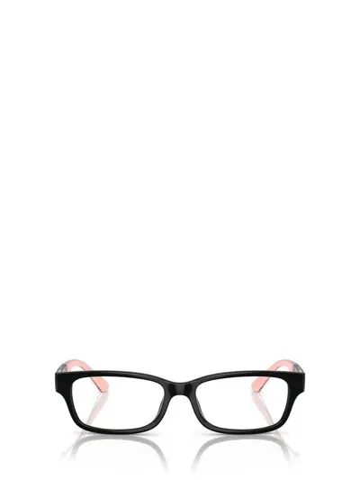 Armani Exchange Eyewear In Shiny Black