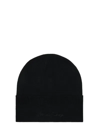 Armani Exchange Hats Black