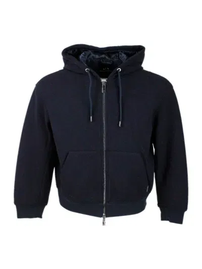 Armani Exchange Jackets In Blue