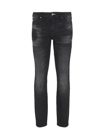 Armani Exchange Jeans In Black Denim