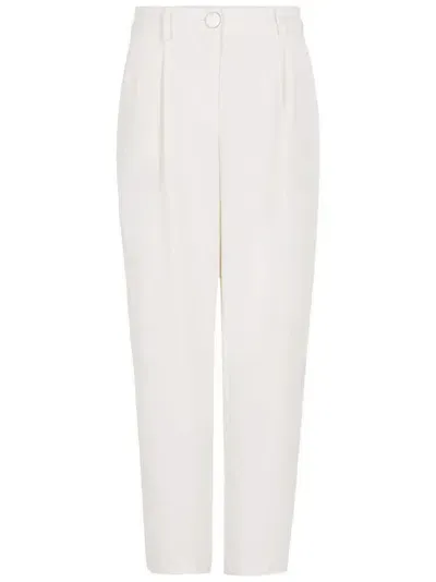 Armani Exchange Pants In White