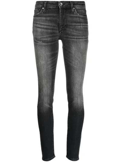 Armani Exchange Official Store Jeans Super Skinny In Black