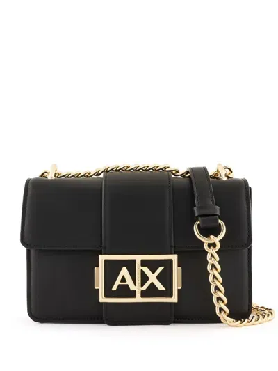 Armani Exchange Official Store Crossbody Bags In Black