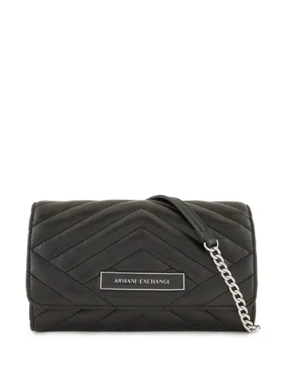 Armani Exchange Official Store Wallets In Black