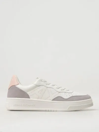 Armani Exchange Sneakers  Woman Color White