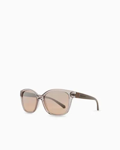 Armani Exchange Sunglasses In White