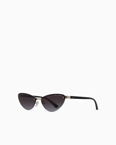 Armani Exchange Sunglasses In Brown