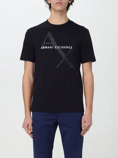 Armani Exchange T-shirt  Men Color Blue In Navy Blue