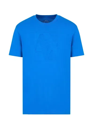 Armani Exchange T Shirts And Polos In Blue