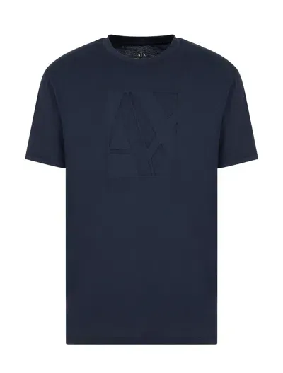 Armani Exchange T Shirts And Polos Blue