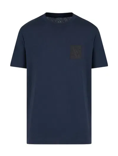 Armani Exchange T Shirts And Polos Blue