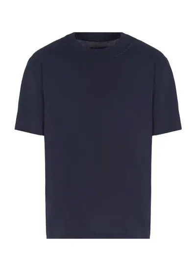 Armani Exchange T Shirts And Polos Blue