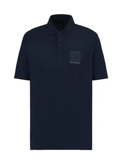 Armani Exchange T Shirts And Polos Blue