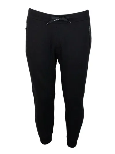 Armani Exchange Trousers In Black