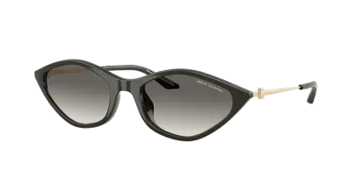 Armani Exchange Woman Sunglasses Ax4152su In Gradient Grey