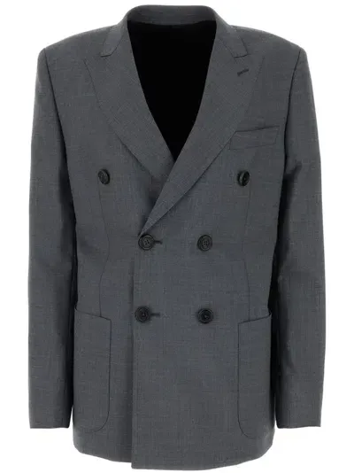 Armarium Lucas Wool Blazer In Grey