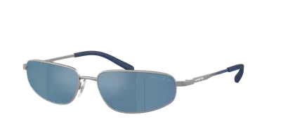 Arnette Man Sunglass An3092 Narro In Dark Grey Mirror Water Polar