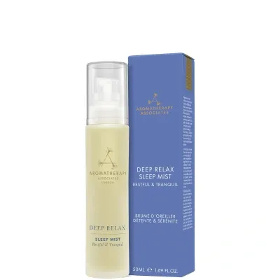 Aromatherapy Associates Deep Relax Sleep Mist 50ml In White