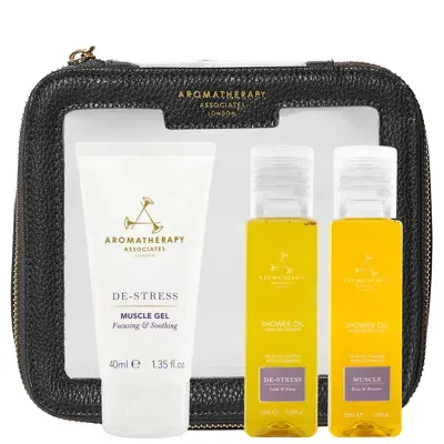 Aromatherapy Associates Destress Mind & Muscle Set (worth £56) In White