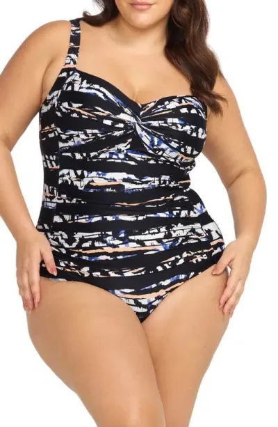 Artesands Provenance Botticelli One-piece Swimsuit In Black