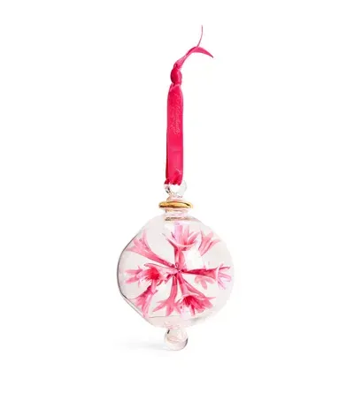 Artifactually Firecracker Pink Tree Decoration