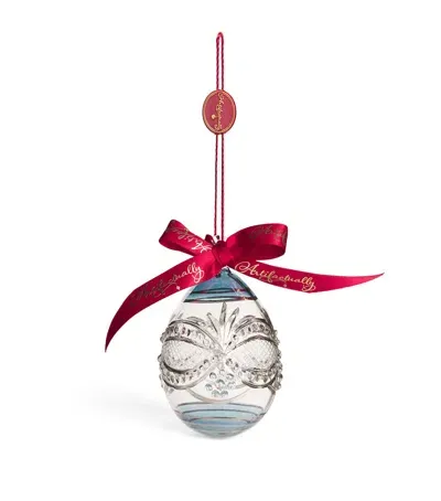 Artifactually Glass Egg Tree Decoration In Multi