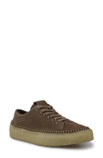 Artisan Crafted By Zigi Clover Low Top Sneaker In Taupe Suede