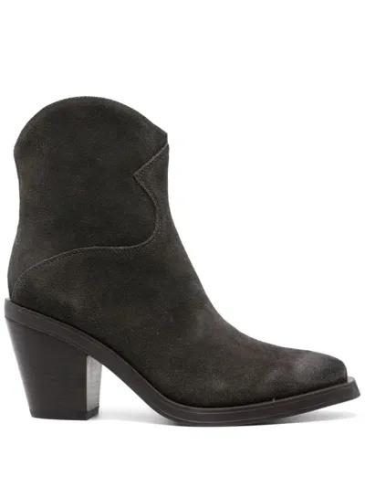 Ash 85mm Judy Boots In Grey