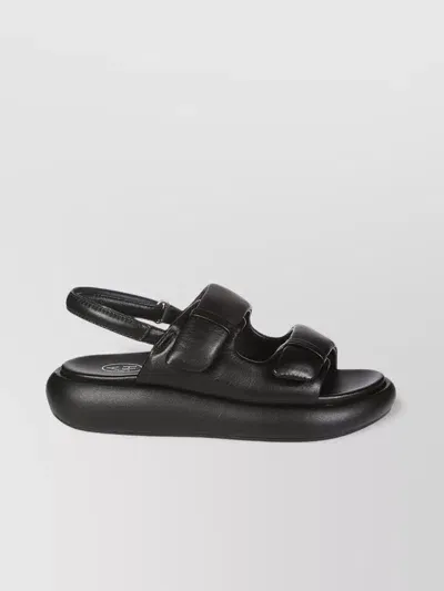 Ash Vinci Black Platform Sandal