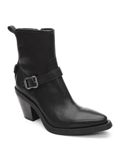 Ash Women's Joy Buckled Boots In Black