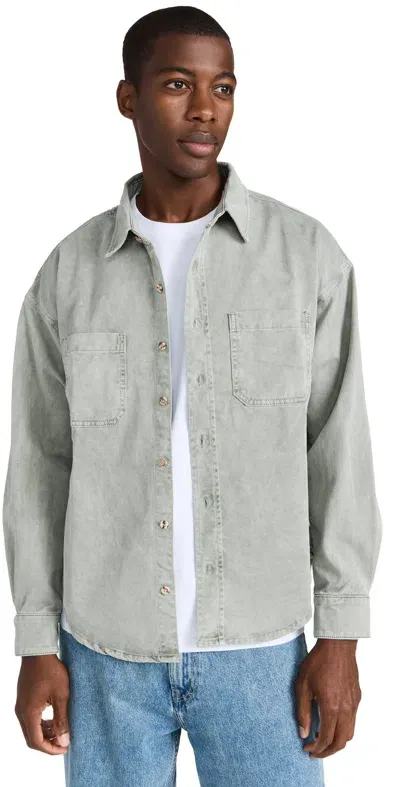 Asher Shai Shirt Faded Olive