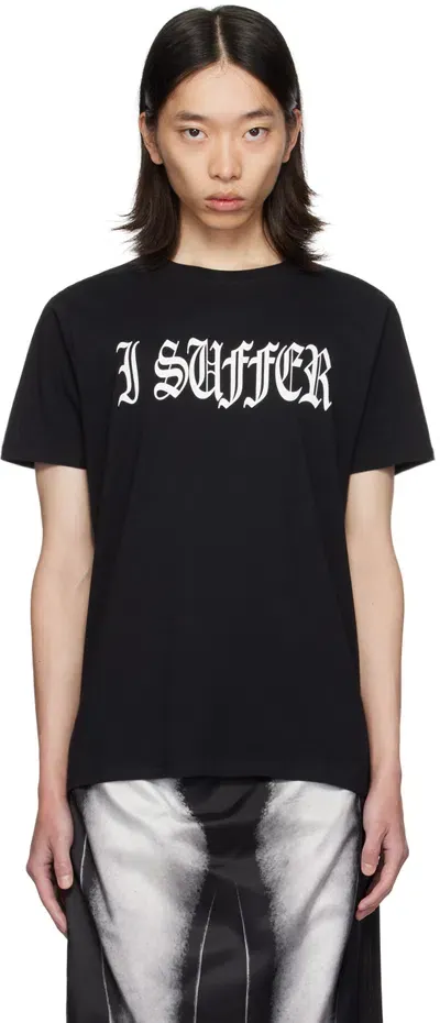 Ashley Williams Black 'i Suffer' Danny T-shirt