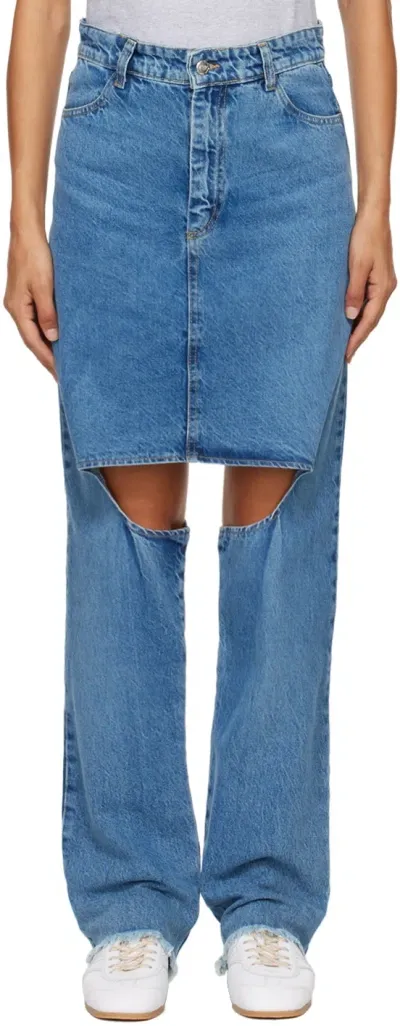 Ashley Williams Blue Marley Jeans