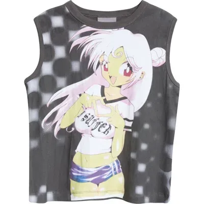 Ashley Williams Manga Poster Tank In Black