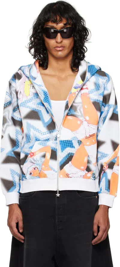 Ashley Williams Multicolor Manga Butterfly Hoodie