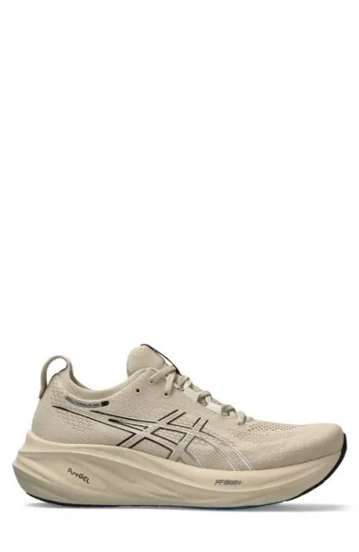 Asics ® Gel-nimbus® 26 Running Shoe In Feather Gray/black