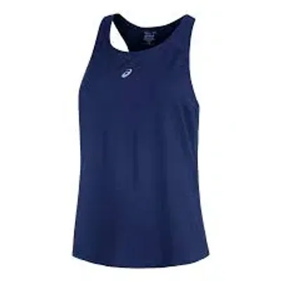 Asics Road Tank In Blue