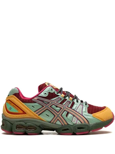 Asics X Brain Dead Gel-nimbus 9 "rio Red" Sneakers In Multi