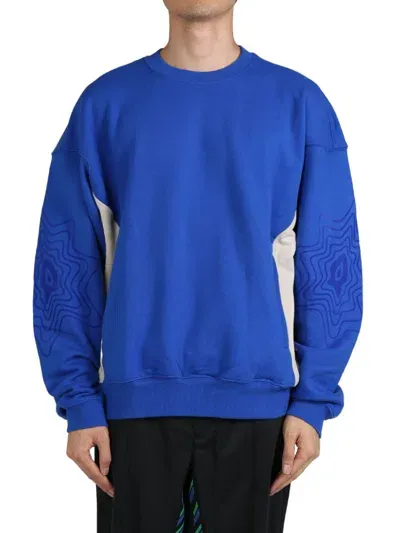 Asics X Kiko Kostadinov Novalis Bixance Sweatshirt In Blue