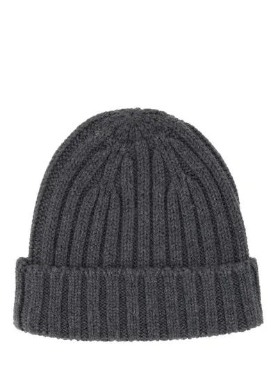 Aspesi Beanie Hat In Grey