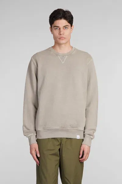 Aspesi Cotton Jersey Sweatshirt In Neutrals