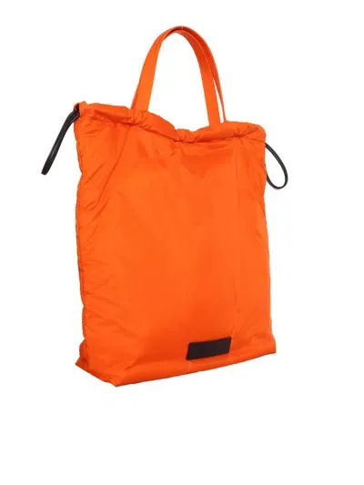 Aspesi Hand Held Bag. In Orange