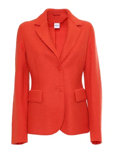 Aspesi Jacket In Orange