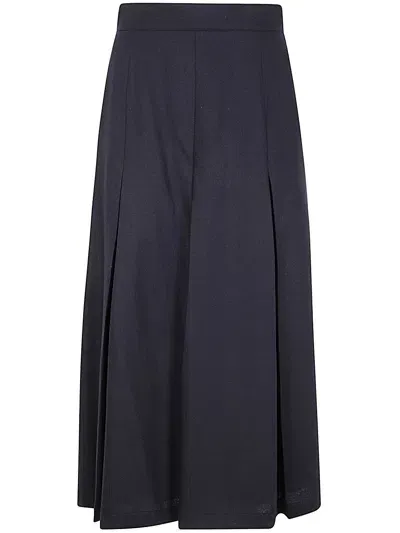 Aspesi Long Skirt In Blue