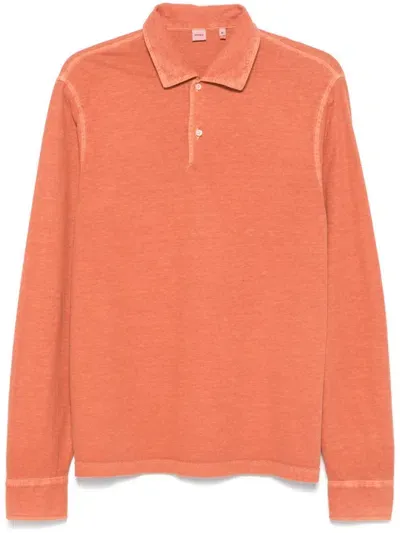 Aspesi Luigi Polo Shirt In Orange