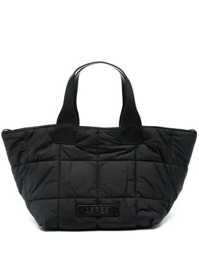 Aspesi Padded Tote Bag In Black