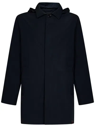 Aspesi Raincoat In Navy