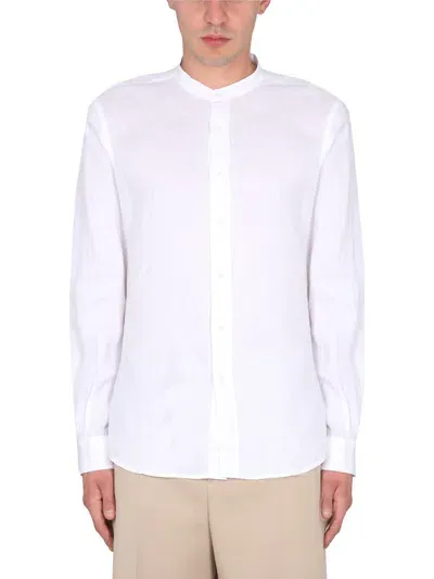 Aspesi Regular Fit Shirt In Bianco