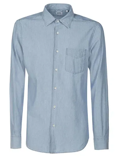 Aspesi Sedici Shirt In Denim Chiaro